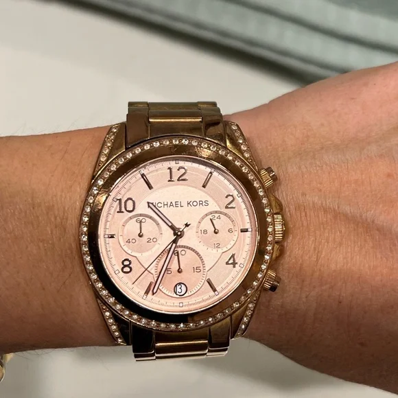 Michael Kors | Accessories | Michael Kors Pink And Gold  display picture 1